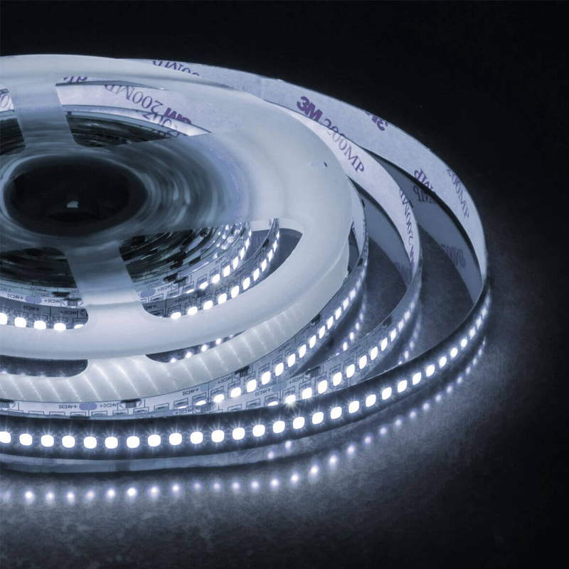 Светодиодная лента 26W/m 240Led/m 2835SMD дневной белый Белый Светодиодная лента 26W/m 240Led/m 2835SMD дневной белый Белый в Волгограде | Loft Concept