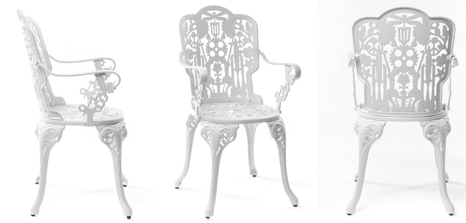 Стул Seletti Industry Collection ALUMINIUM ARMCHAIR – WHITE Стул Seletti Industry Collection ALUMINIUM ARMCHAIR – WHITE - Loft-Concept в Волгограде