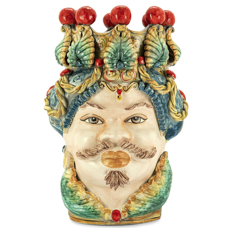 Ваза VASE MORO MAN BIG TRAD. Мульти Ваза VASE MORO MAN BIG TRAD. Мульти в Волгограде | Loft Concept