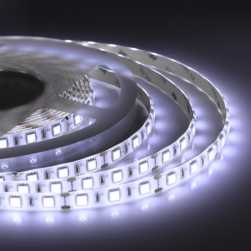 Светодиодная влагозащищенная лента 14,4W/m 60LED/m 5050SMD холодный белый Белый Светодиодная влагозащищенная лента 14,4W/m 60LED/m 5050SMD холодный белый Белый в Волгограде | Loft Concept