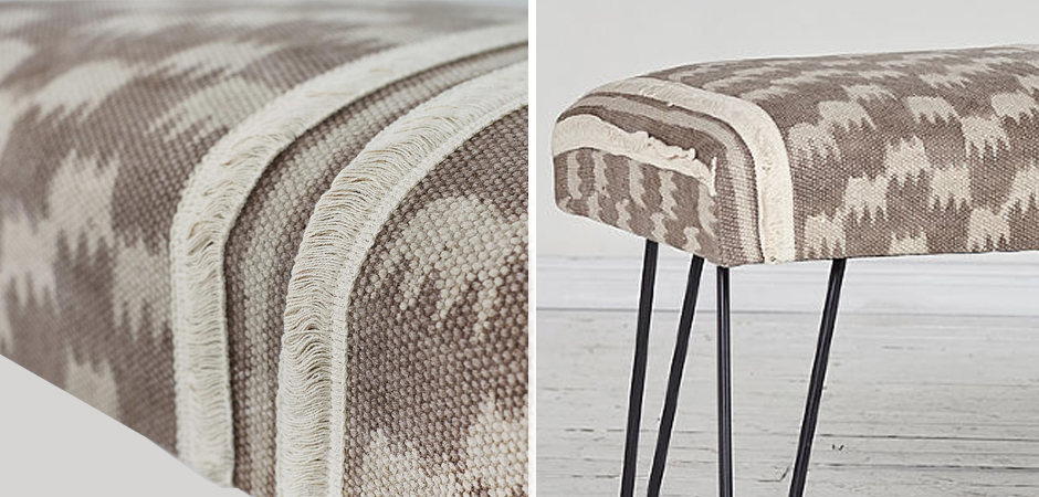 Оттоманка Beige Kilim Ornament Оттоманка Beige Kilim Ornament - Loft-Concept в Волгограде
