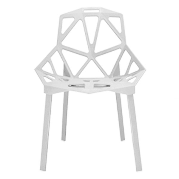 Дизайнерский стул CHAIR ONE white Белый Дизайнерский стул CHAIR ONE white Белый в Волгограде | Loft Concept