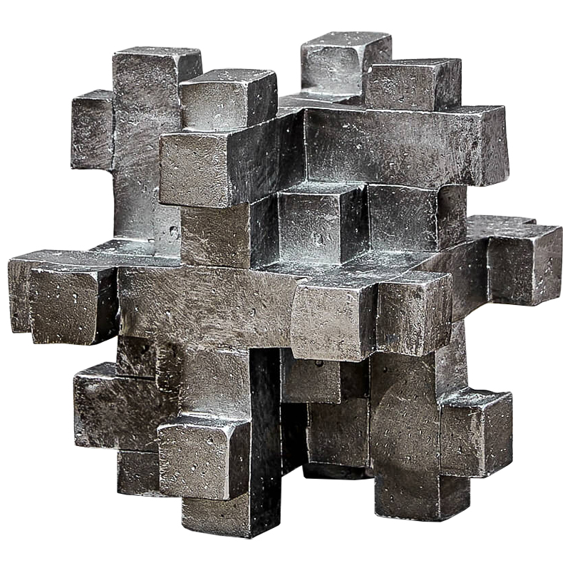 Аксессуар Cube Abstraction Серебряный в Волгограде | Loft Concept 