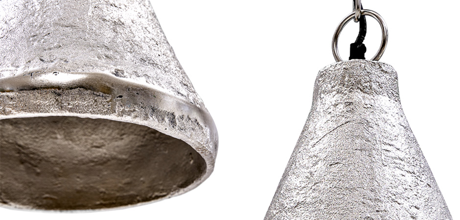 Подвесной светильник Rough Silver Pendant Подвесной светильник Rough Silver Pendant - Loft-Concept в Волгограде