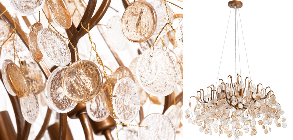 Люстра FAIRYTREE Chandelier Amber Pendants 80 Люстра FAIRYTREE Chandelier Amber Pendants 80 - Loft-Concept в Волгограде