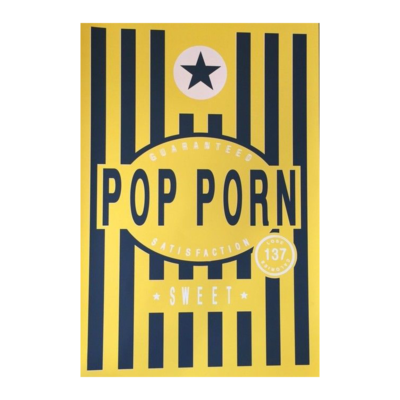 Картина Pop Porn Черный Желтый Картина Pop Porn Черный Желтый в Волгограде | Loft Concept