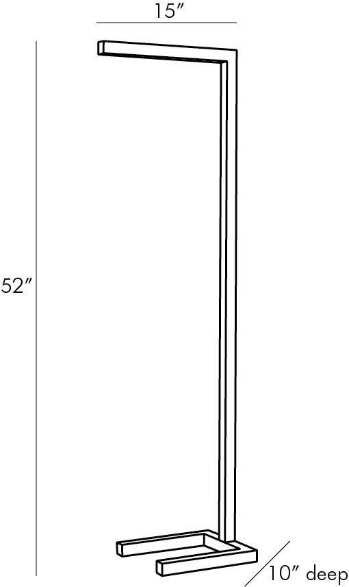 Торшер Arteriors SALFORD FLOOR LAMP Black Торшер Arteriors SALFORD FLOOR LAMP Black в Волгограде