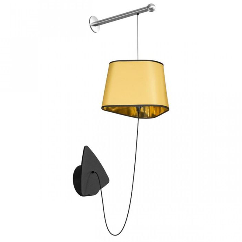 Бра Designheure Lighting Gold Wall Lamp Золотой Черный Бра Designheure Lighting Gold Wall Lamp Золотой Черный в Волгограде | Loft Concept