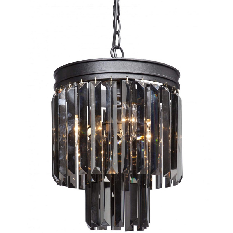 Светильник ODEON Smok Glass Pendant lamp Стекло Смок D 27 Черный матовый Светильник ODEON Smok Glass Pendant lamp Стекло Смок D 27 Черный матовый в Волгограде | Loft Concept