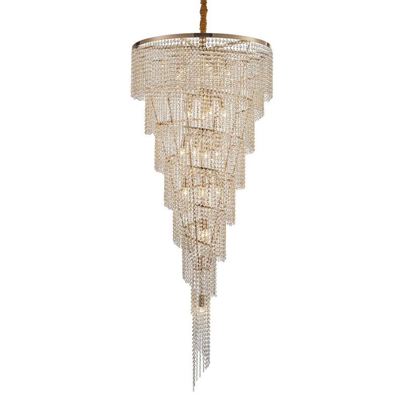 Хрустальная люстра Crystal Art Bronze D70 см Бронзовый Прозрачный Хрустальная люстра Crystal Art Bronze D70 см Бронзовый Прозрачный в Волгограде | Loft Concept