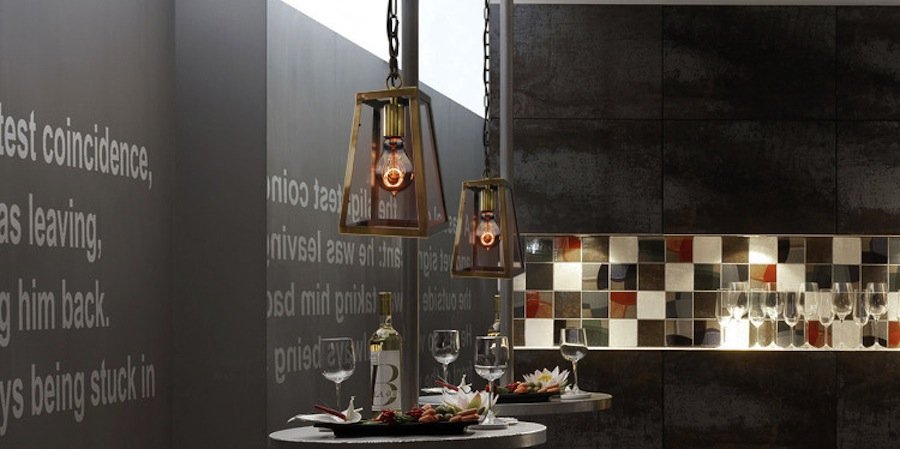 Подвесной светильник Loft Industrial Ortogonal pendant Brass Подвесной светильник Loft Industrial Ortogonal pendant Brass - Loft-Concept в Волгограде