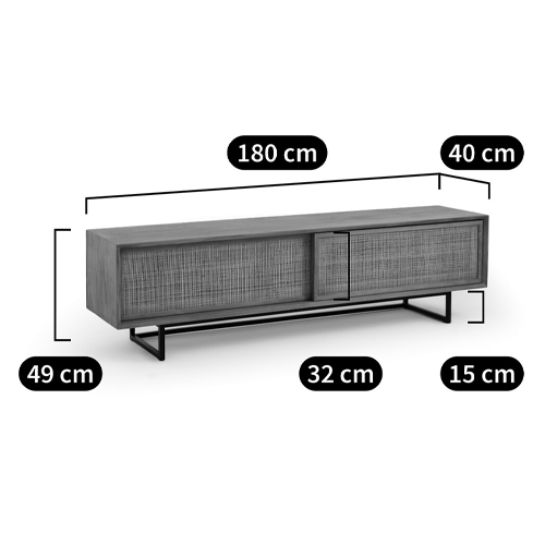 ТВ-тумба из массива тика Busto TV Stand ТВ-тумба из массива тика Busto TV Stand в Волгограде