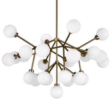 Люстра Tech Lighting Mara Chandelier Золотой Белый Люстра Tech Lighting Mara Chandelier Золотой Белый в Волгограде | Loft Concept