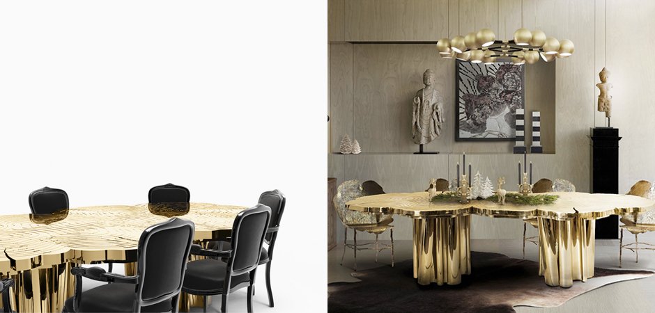 Обеденный стол Fortuna dining table by Boca do lobo Обеденный стол Fortuna dining table by Boca do lobo - Loft-Concept в Волгограде