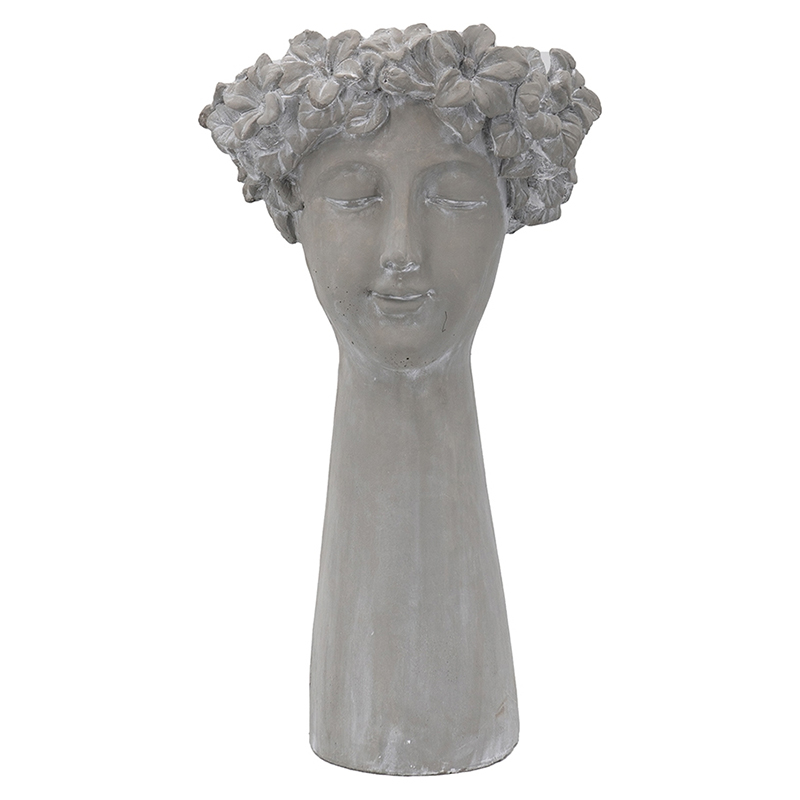 Ваза Agata Bust Vase Серый Ваза Agata Bust Vase Серый в Волгограде | Loft Concept
