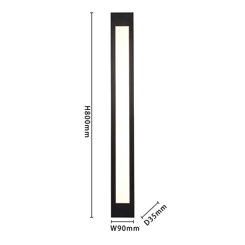 Настенный светильник Black Frame 80 см Настенный светильник Black Frame 80 см в Волгограде