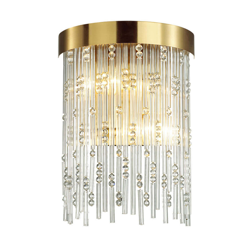 Бра Hailstorm Rain Kerri Wall lamp gold Прозрачный (Transparent) Золотой Бра Hailstorm Rain Kerri Wall lamp gold Прозрачный (Transparent) Золотой в Волгограде | Loft Concept