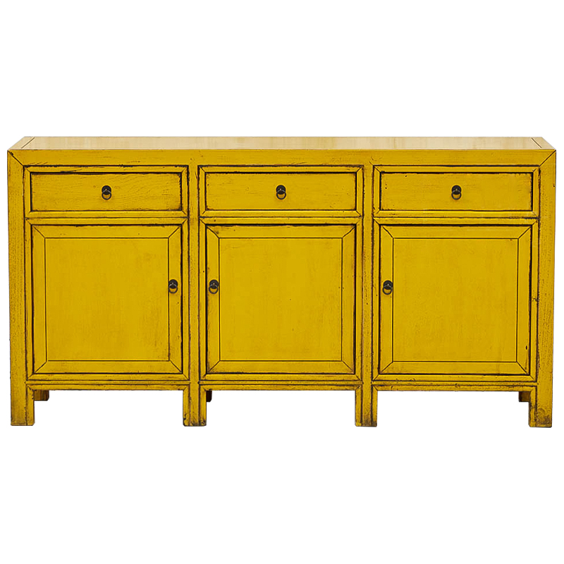Комод Yellow Vintage Chest of Drawers Chinese Collection Желтый Комод Yellow Vintage Chest of Drawers Chinese Collection Желтый в Волгограде | Loft Concept