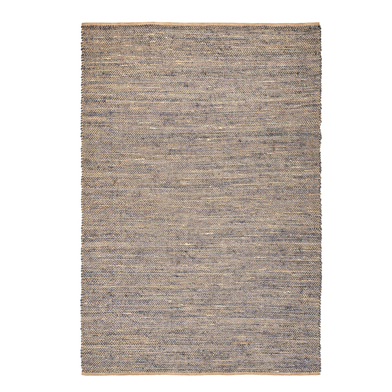 Ковер Rectangular Carpet blue 100% джут Бежевый Синий Ковер Rectangular Carpet blue 100% джут Бежевый Синий в Волгограде | Loft Concept