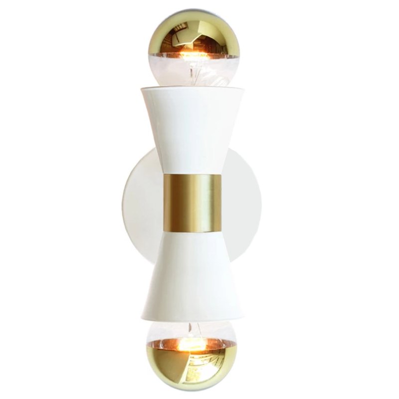 Бра Cedar & Moss Mira White Белый Золотой Бра Cedar & Moss Mira White Белый Золотой в Волгограде | Loft Concept