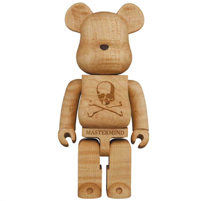 Статуэтка Bearbrick Mastermind Древесина Статуэтка Bearbrick Mastermind Древесина в Волгограде | Loft Concept