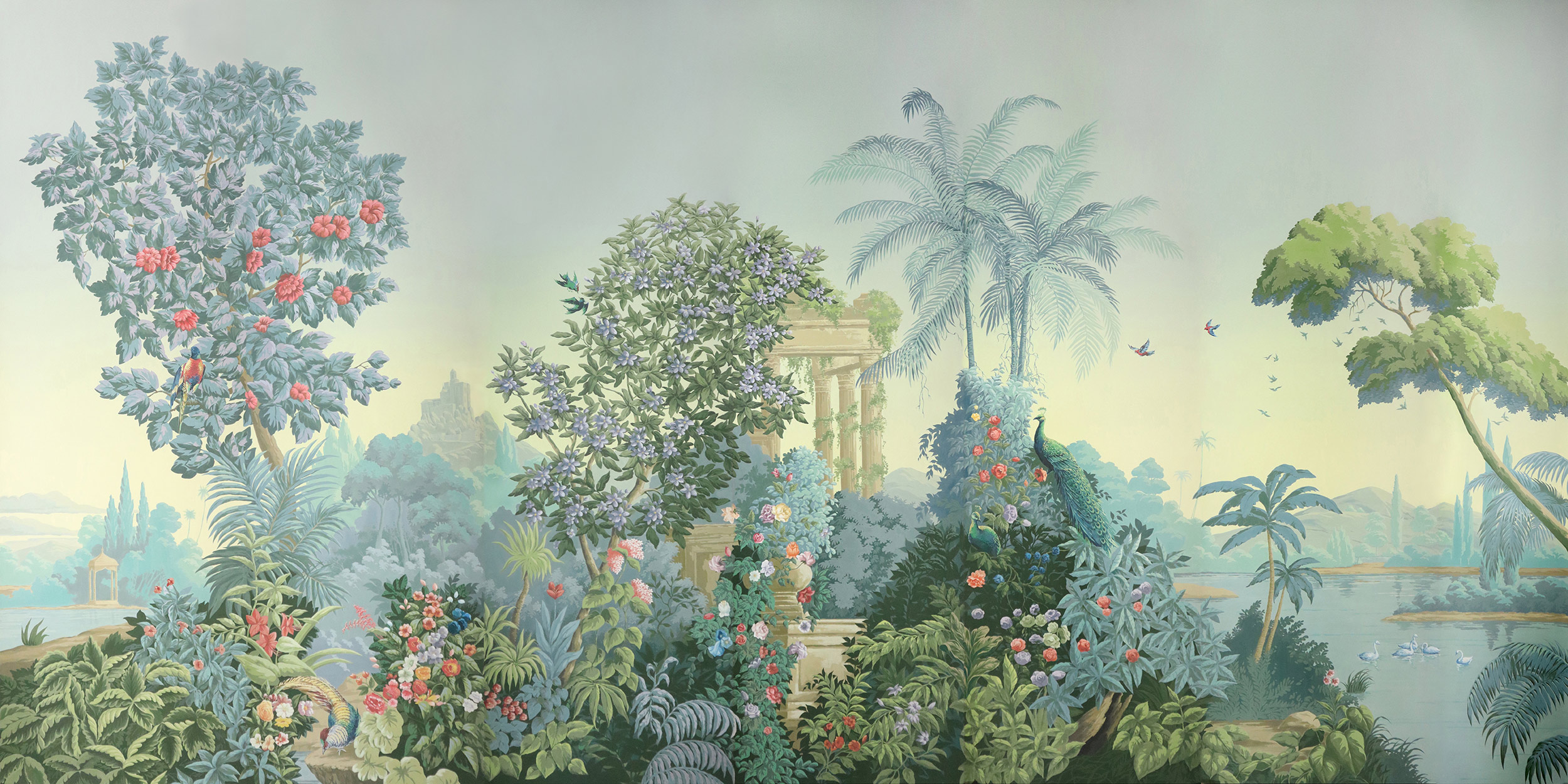 Обои ручная роспись Paradise Lost Celeste on scenic paper Обои ручная роспись Paradise Lost Celeste on scenic paper - постер Loft-Concept в Волгограде