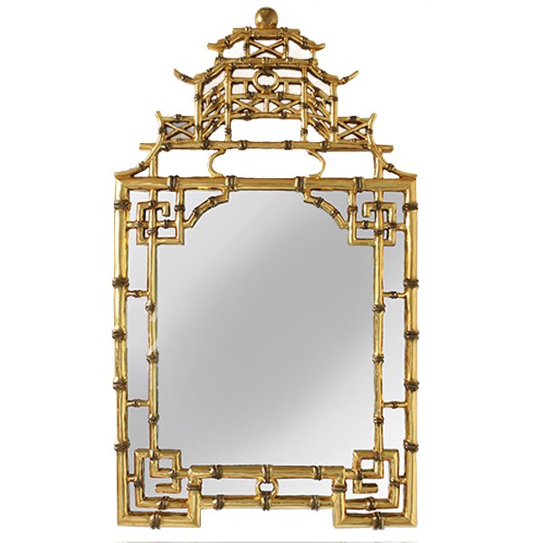 Зеркало Pagoda Mirror Gold Золотой Зеркало Pagoda Mirror Gold Золотой в Волгограде | Loft Concept