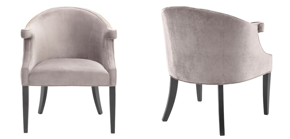 Кресло Eichholtz Chair Margaux taupe Кресло Eichholtz Chair Margaux taupe - Loft-Concept в Волгограде