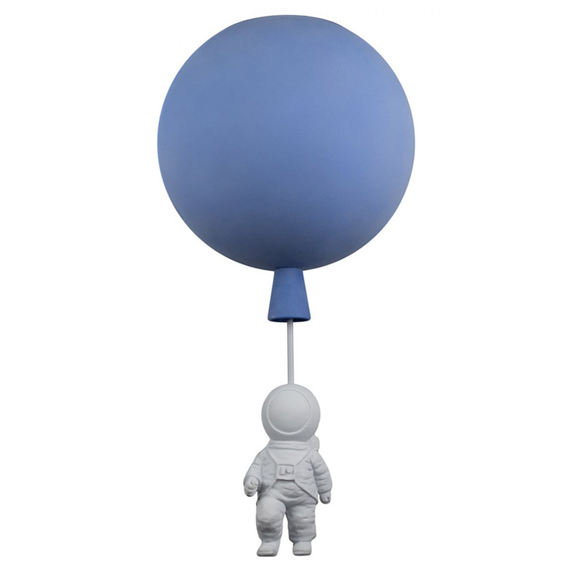 Потолочный светильник Cosmonaut blue ball Синий Потолочный светильник Cosmonaut blue ball Синий в Волгограде | Loft Concept