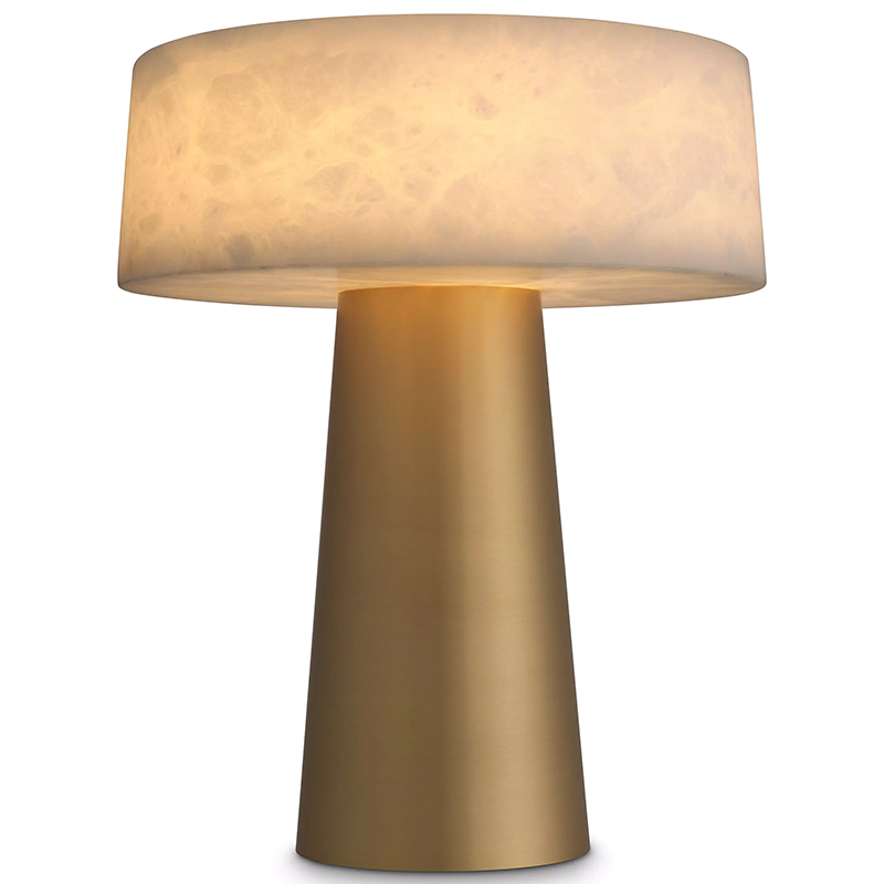 Настольная лампа Eichholtz Table Lamp Cinco Латунь Бежевый Настольная лампа Eichholtz Table Lamp Cinco Латунь Бежевый в Волгограде | Loft Concept