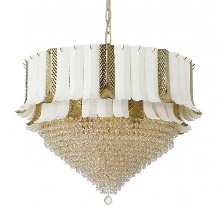Люстра Aronson Chandelier 70 Прозрачный Золотой Люстра Aronson Chandelier 70 Прозрачный Золотой в Волгограде | Loft Concept