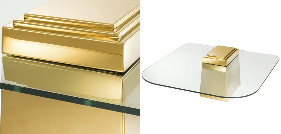 Кофейный стол Eichholtz Coffee Table Orient Gold Кофейный стол Eichholtz Coffee Table Orient Gold - Loft-Concept в Волгограде