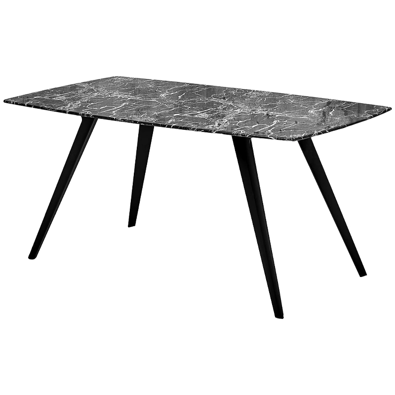 Обеденный стол Martan Table Черно-белый Черный Обеденный стол Martan Table Черно-белый Черный в Волгограде | Loft Concept