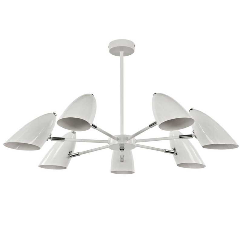 Люстра Retro Future White Белый Люстра Retro Future White Белый в Волгограде | Loft Concept