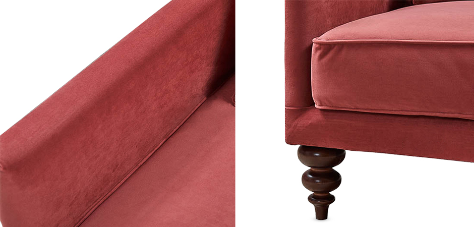 Диван Graceful Details Sofa Crimson Диван Graceful Details Sofa Crimson - Loft-Concept в Волгограде