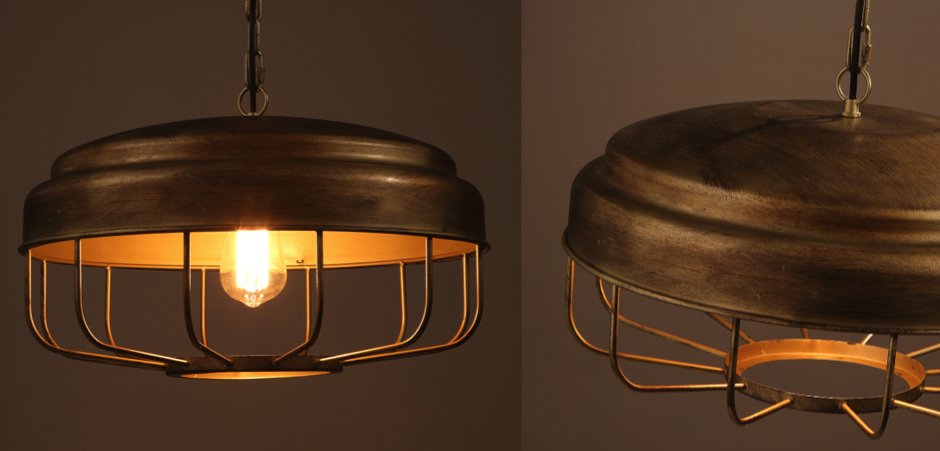 Подвесной светильник Lofter Golden Cage Подвесной светильник Lofter Golden Cage - Loft-Concept в Волгограде