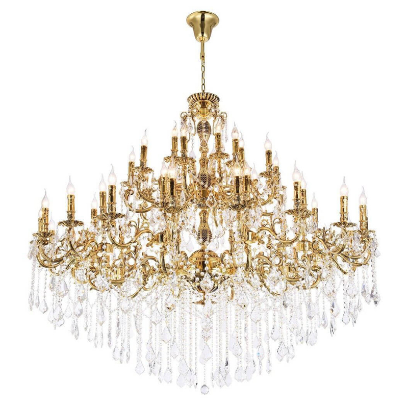 Люстра Stephanie Chandelier 167 Золотой Люстра Stephanie Chandelier 167 Золотой в Волгограде | Loft Concept