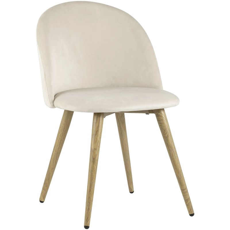 Стул Miruna Chair II Молочный Велюр Молочный Древесина Стул Miruna Chair II Молочный Велюр Молочный Древесина в Волгограде | Loft Concept