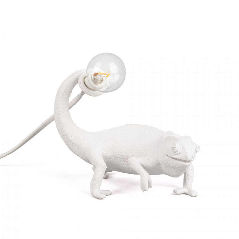 Лампа Seletti Chameleon Lamp Still Белый Лампа Seletti Chameleon Lamp Still Белый в Волгограде | Loft Concept