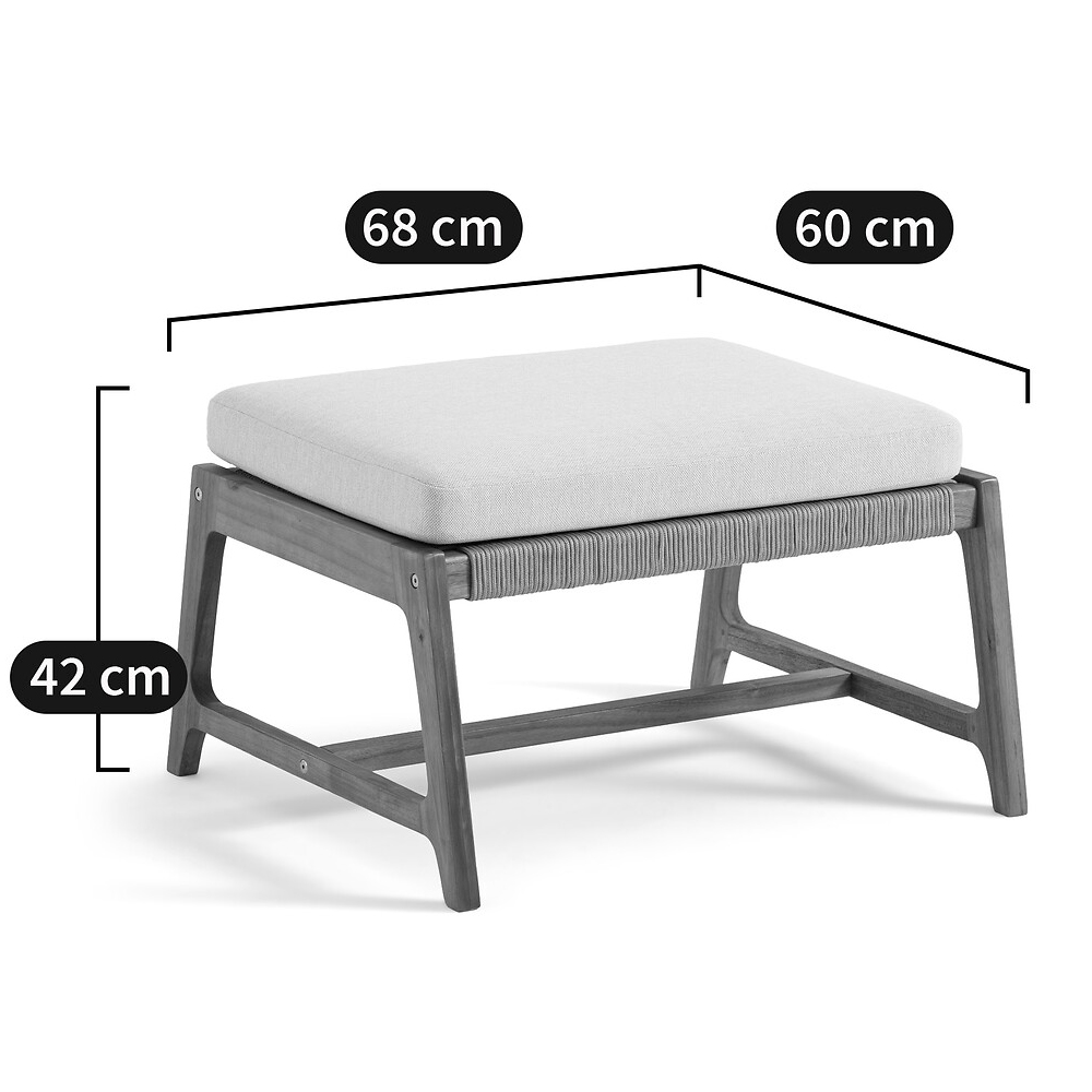 Оттоманка садовая из акации Comfortable Оттоманка садовая из акации Comfortable в Волгограде