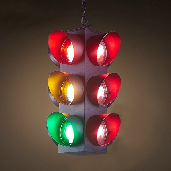 Подвесной светильник Светофор Loft Traffic Light Pendant Подвесной светильник Светофор Loft Traffic Light Pendant в Волгограде | Loft Concept