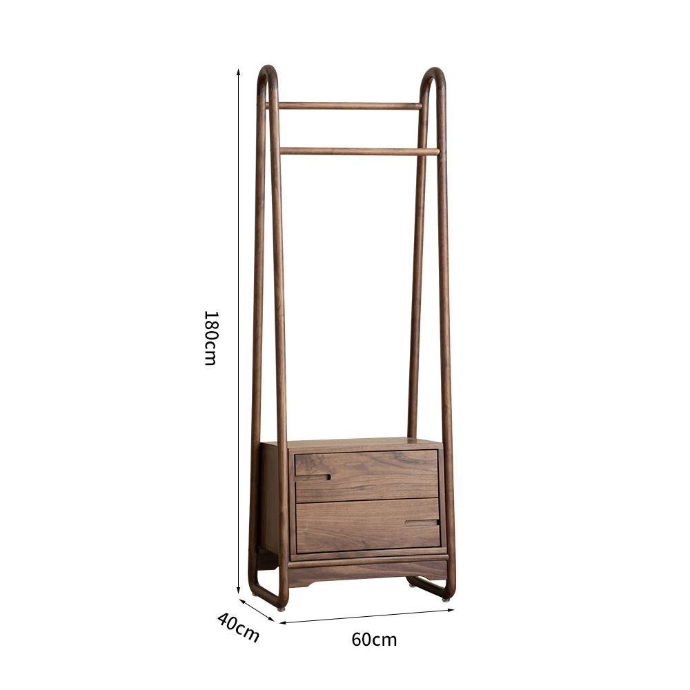 Вешалка деревянная с 2- мя ящиками Moon Walnut Furniture Вешалка деревянная с 2- мя ящиками Moon Walnut Furniture в Волгограде