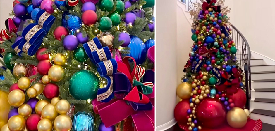 Дизайнерская Елка с Разноцветными шарами Christmas tree colorful balls Дизайнерская Елка с Разноцветными шарами Christmas tree colorful balls - Loft-Concept в Волгограде