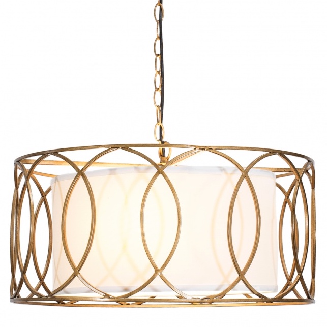 Люстра Antic solo chandelier Белый Латунь Люстра Antic solo chandelier Белый Латунь в Волгограде | Loft Concept