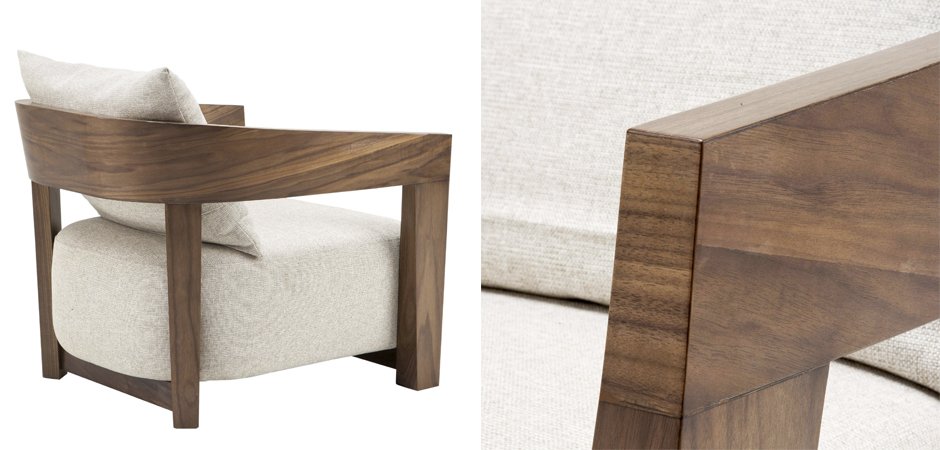 Кресло Eichholtz Chair Rubautelli Walnut Кресло Eichholtz Chair Rubautelli Walnut - Loft-Concept в Волгограде