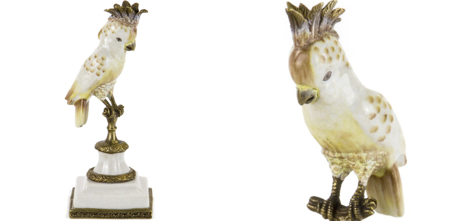 Статуэтка White Crested Parrot Статуэтка White Crested Parrot - Loft-Concept в Волгограде