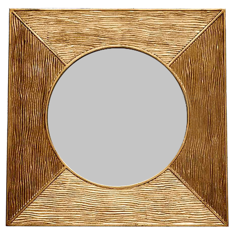 Зеркало Robinson Mirror Золотой в Волгограде | Loft Concept 