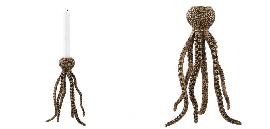 Подсвечник Eichholtz Candle Holder Octopus Подсвечник Eichholtz Candle Holder Octopus - Loft-Concept в Волгограде