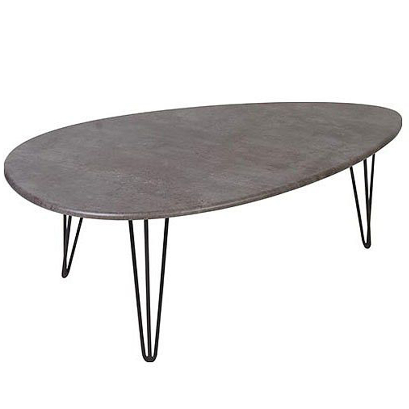 Кофейный стол Dorian Coffee Table gray Серый бетон Кофейный стол Dorian Coffee Table gray Серый бетон в Волгограде | Loft Concept
