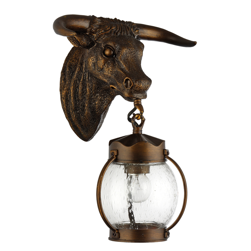 Уличный светильник Buffalo Lantern Коричневый винтаж Прозрачное Стекло Уличный светильник Buffalo Lantern Коричневый винтаж Прозрачное Стекло в Волгограде | Loft Concept